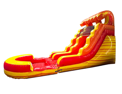 15ft Fire Marble Slide Wet/ Dry