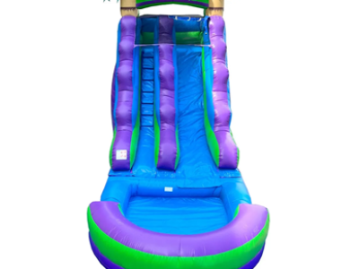 15ft Purple Marble Slide Wet/Dry