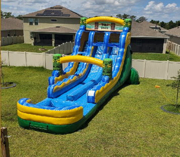 18 ft Tiki Shot Double w/ XL Pool