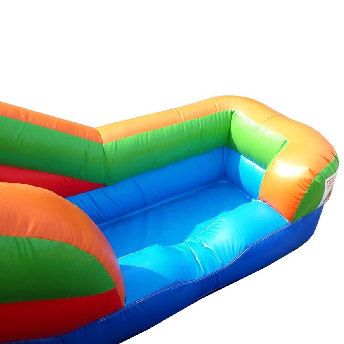 Rainbow Double Slide Bounce House Wet/Dry Combo