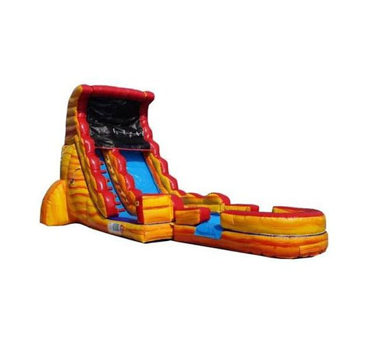 18ft Volcano Slide WET/DRY