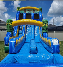18 ft Tiki Shot Double w/ XL Pool
